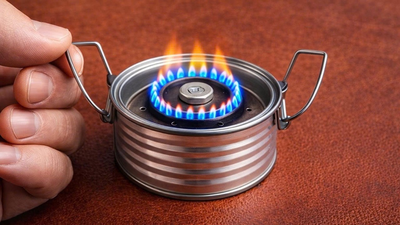 How to Make a Heater from Tin Cans Without Electricity or Gas – Anyone Can Do It!