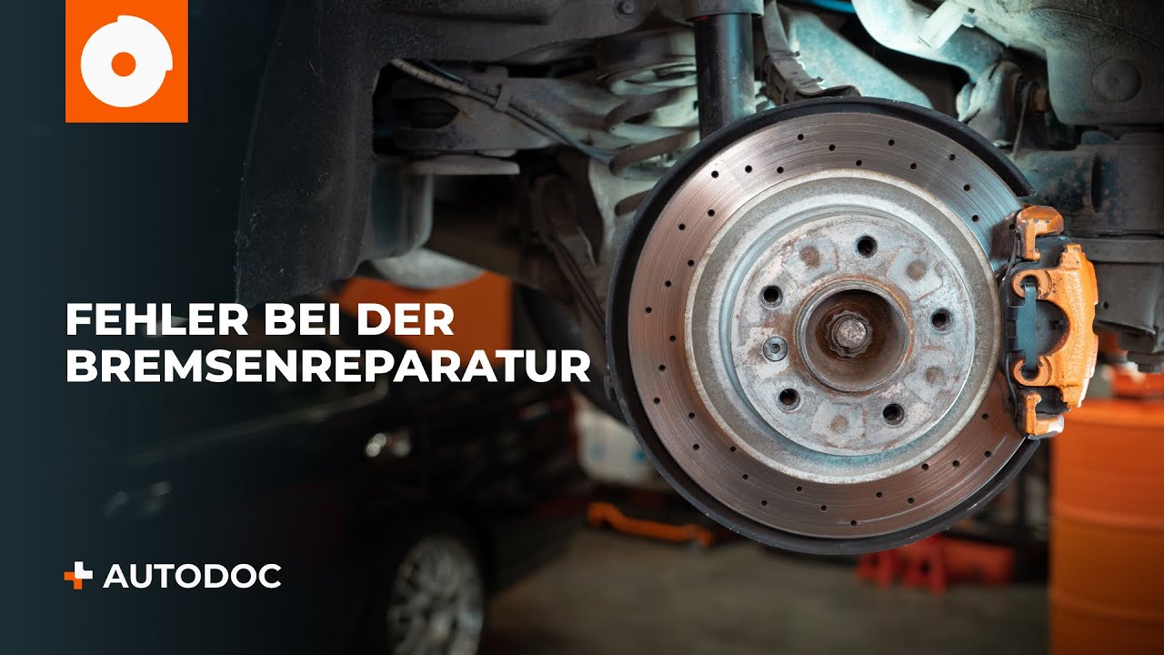 Die 5 h&auml;ufigsten Fehler bei der Bremsenreparatur | Tipps von AUTODOC