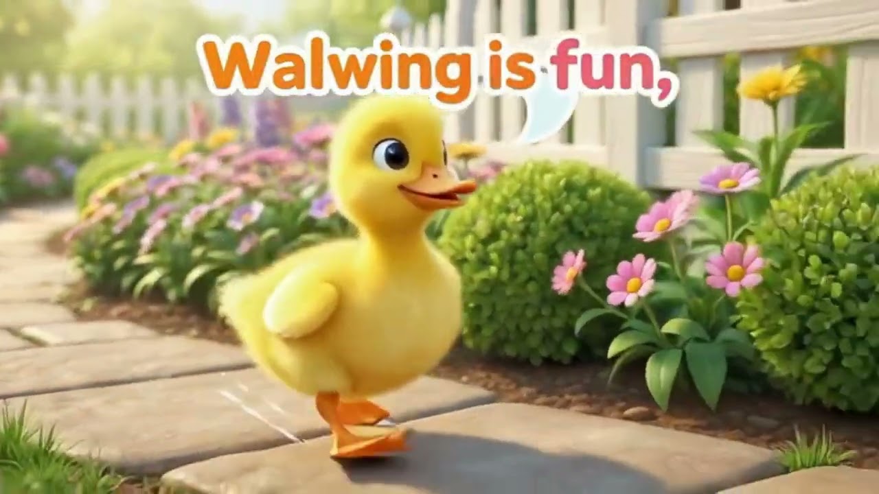 Las Aventuras del Patito en el Jardín Mágico