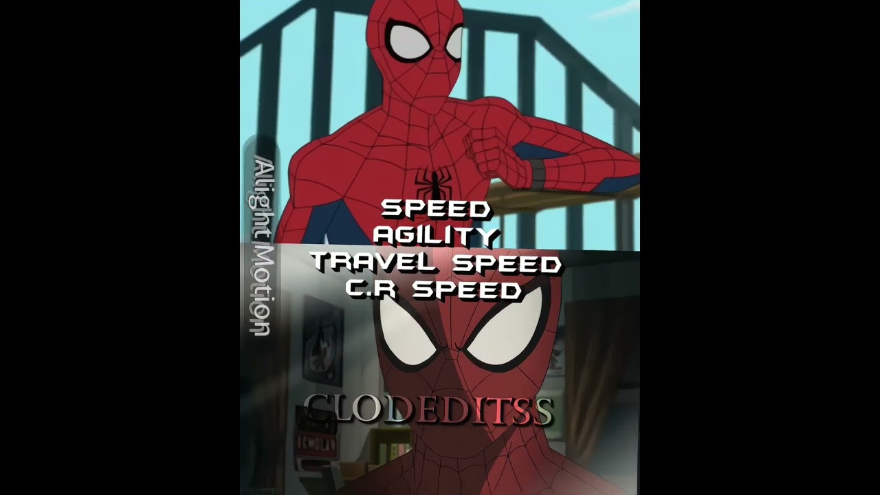 Spiderman 2017 Vs Ultimate spiderman#shorts #marvelanimation #cartoon