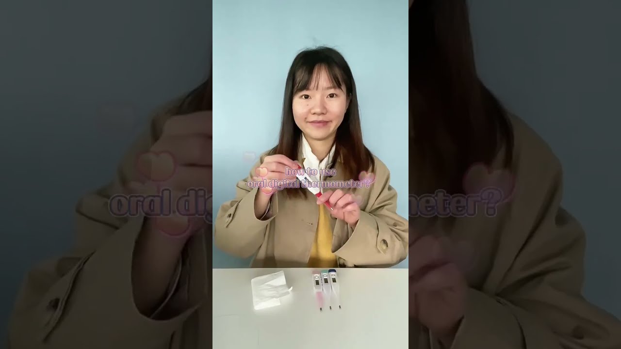 How to use oral digital thermometer?