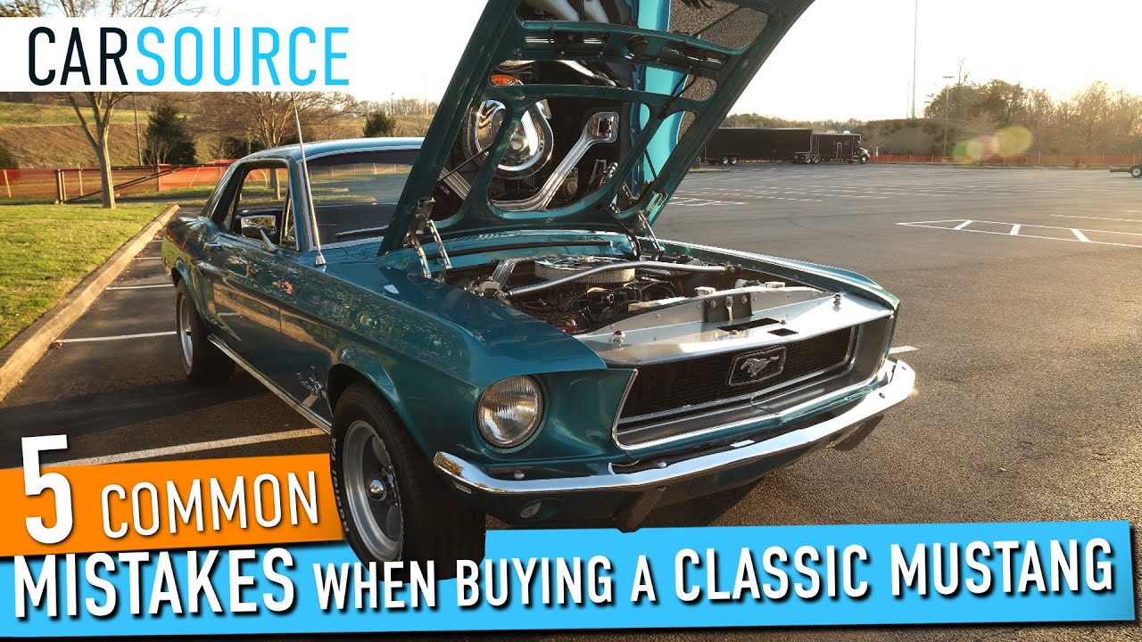 5 распространенных ошибок при покупке классического Mustang 
