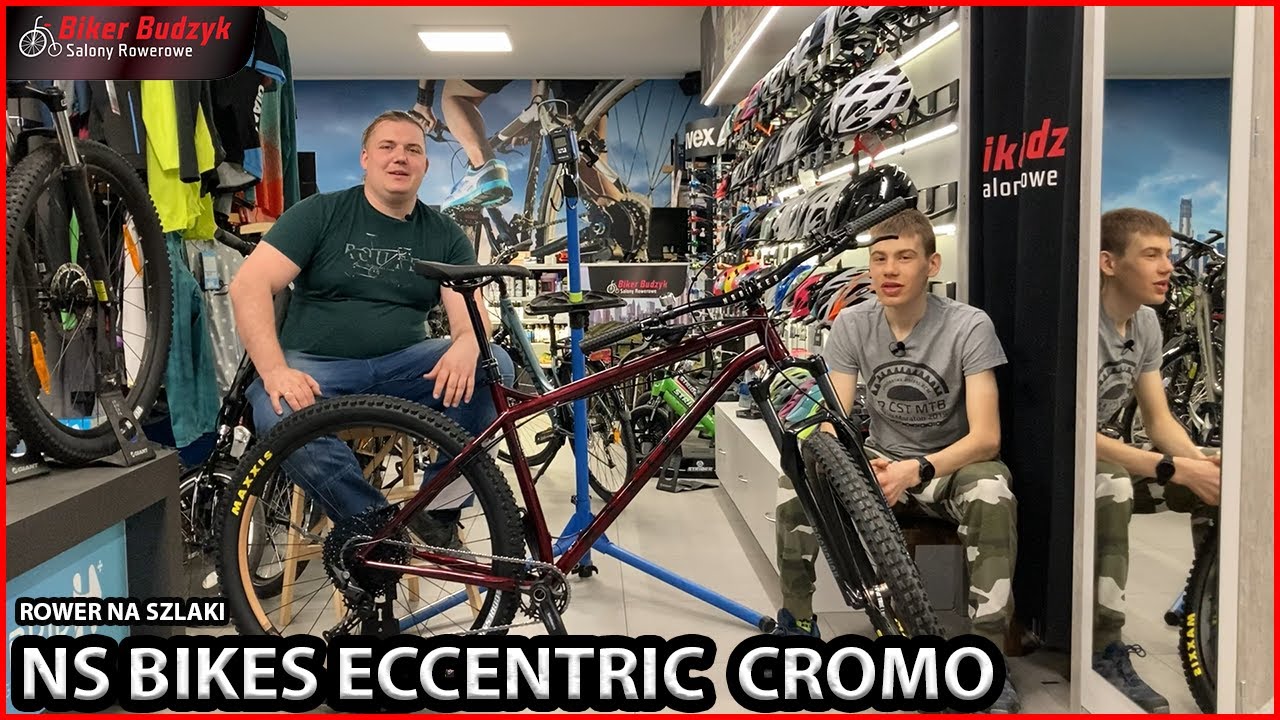 𝙍𝙊𝙒𝙀𝙍 𝙉𝘼 𝙎𝙕𝙇𝘼𝙆𝙄 | NS BIKES ECCENTRIC CROMO | Prezentacja | Rowery w Biker-Budzyk