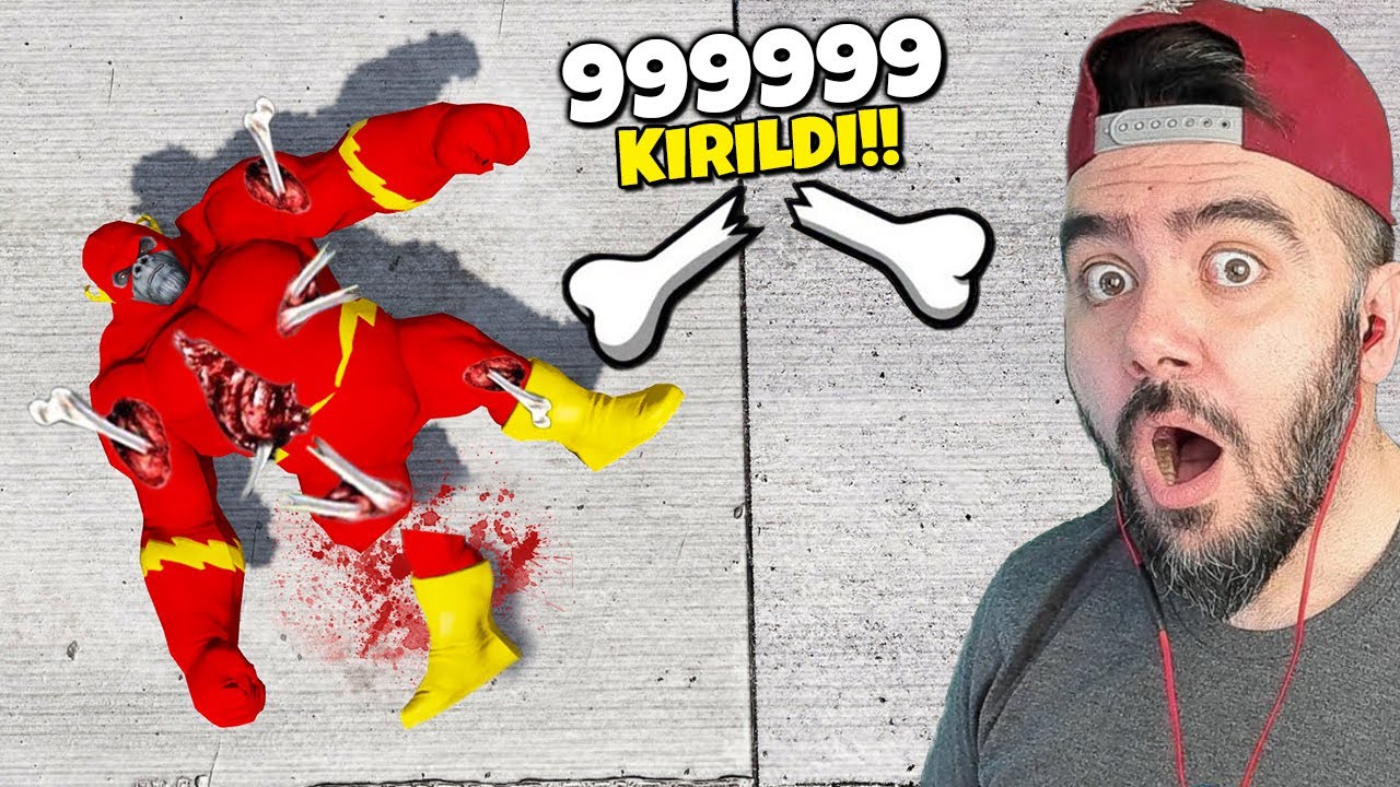 FLASH GORILIN TÜM KEMIKLERINI KIRMAYI DENEDIM ÇOK ZOR - GTA 5 MODS