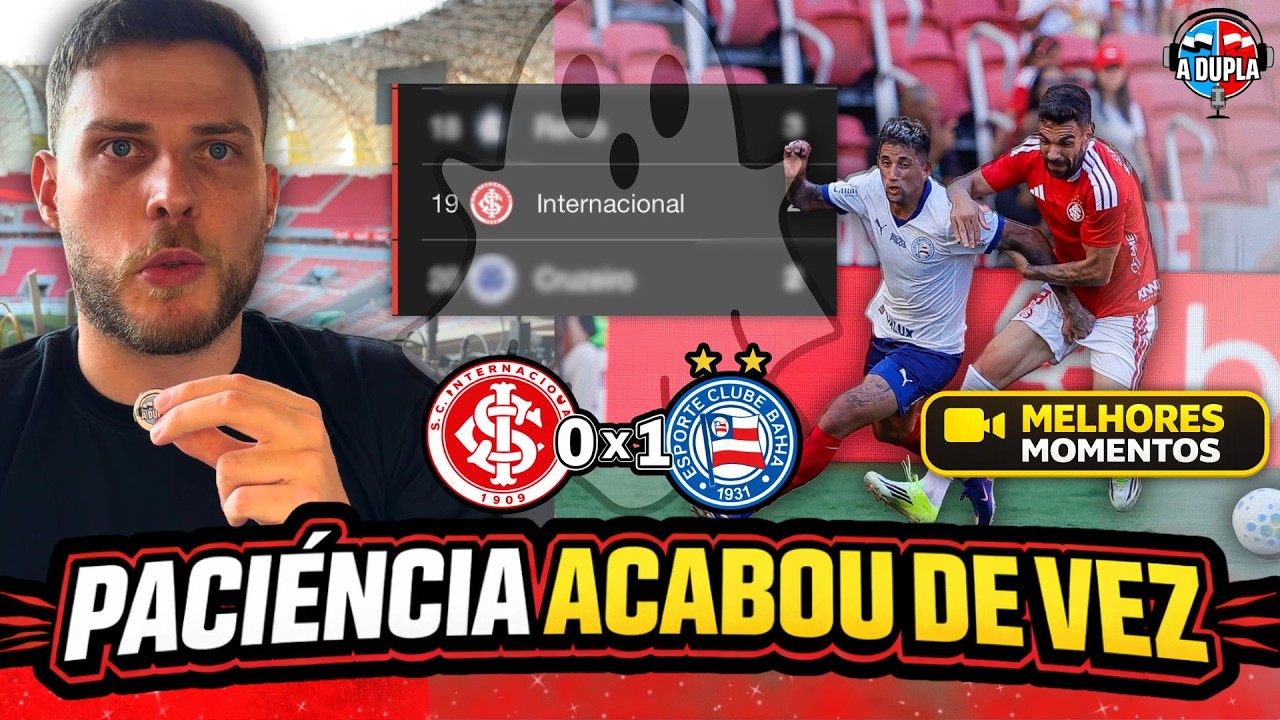 🔴⚪️ Inter 0x1 Bahia: ❌ FANTASMA VOLTOU! | GOL E MELHORES MOMENTOS | FREE PEZZOLANO!