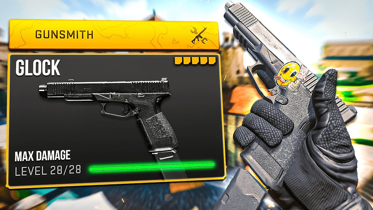 the *NEW* SECRET GLOCK is BROKEN in Warzone... 🔥