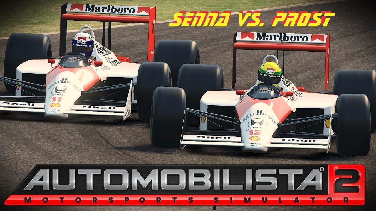 Automobilista 2  MC Laren Honda / MP4 /4  Senna VS Prost (VR)