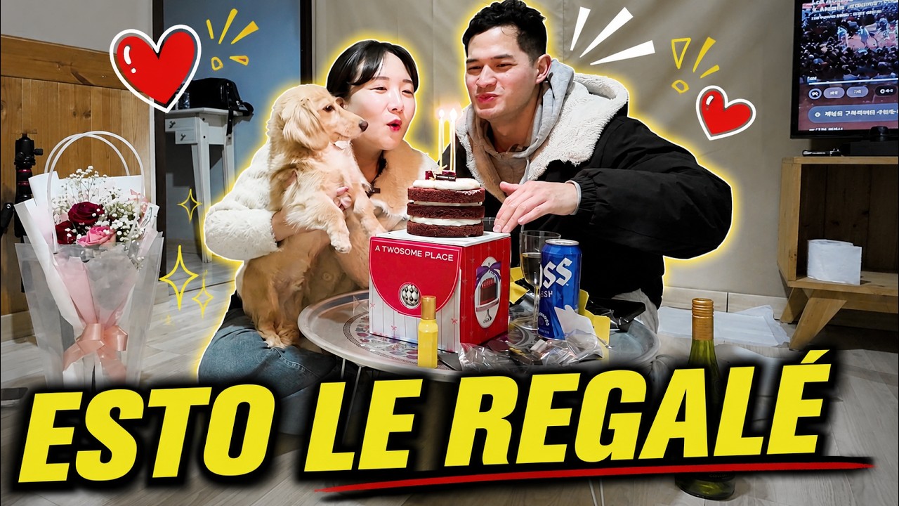 Le Canté el Cumpleaños Venezolano a mi Esposa Coreana 🤣 Visitamos el Suiza de Corea 🇨🇭🇰🇷
