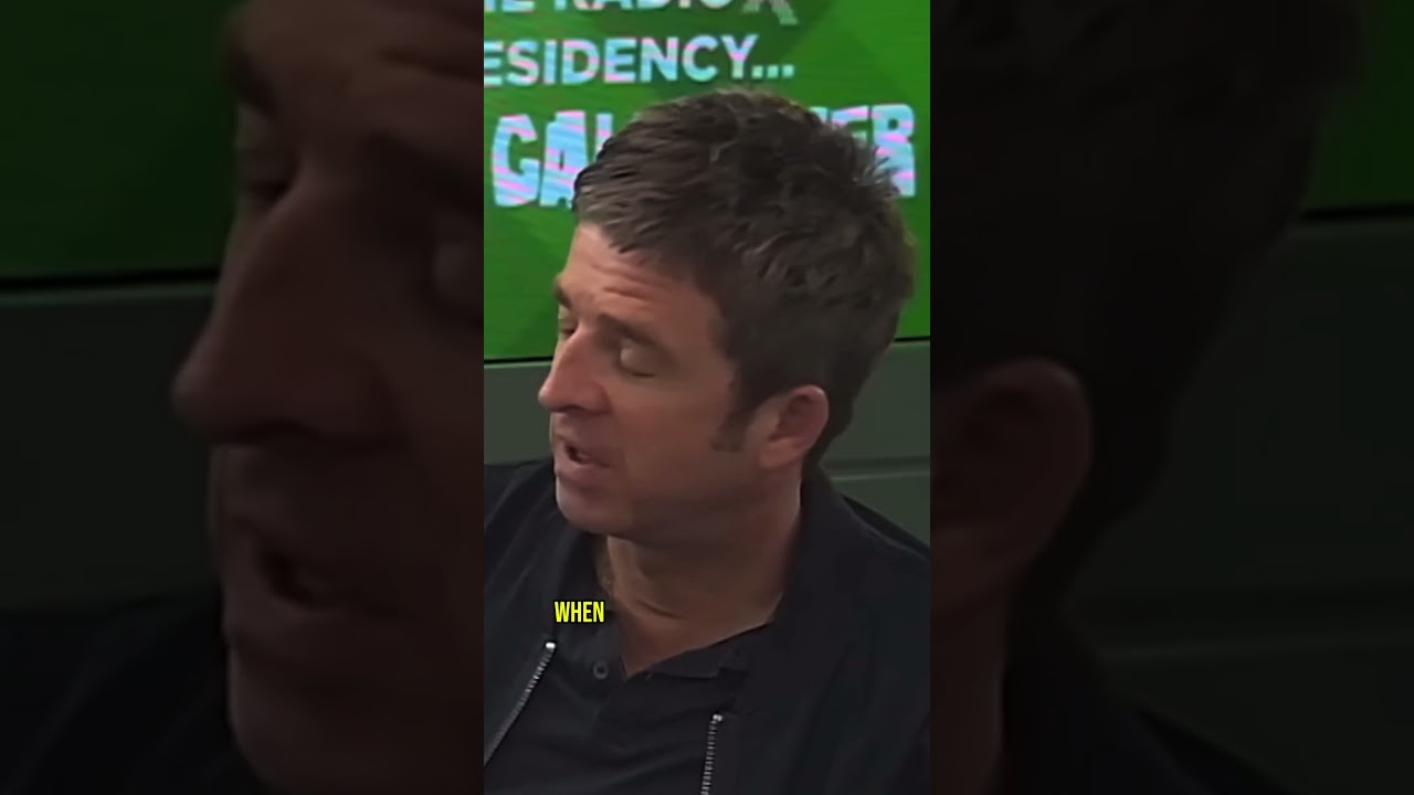 Noel Gallagher on when he met George Harrison #oasis #shorts