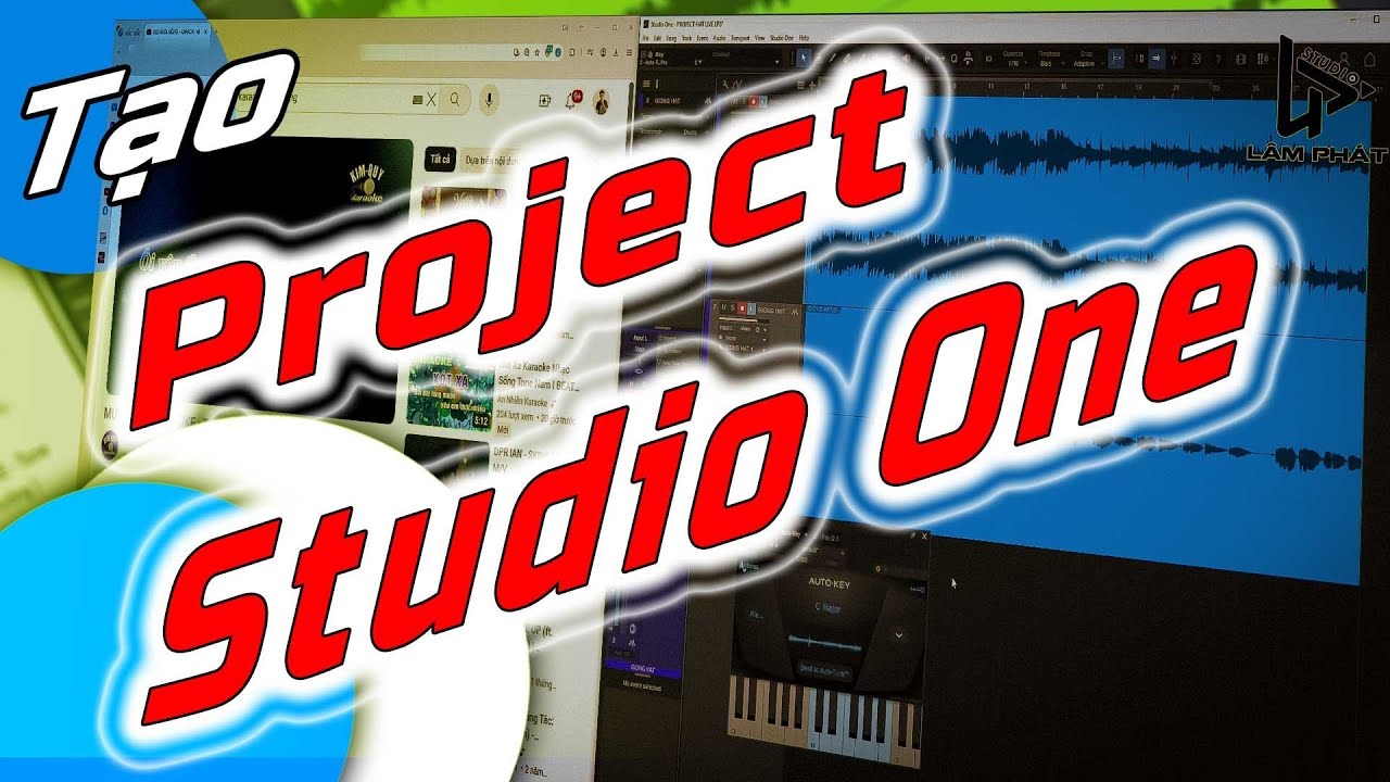 Hướng dẫn tạo Project hát live studio one - Lâm Phát Studio