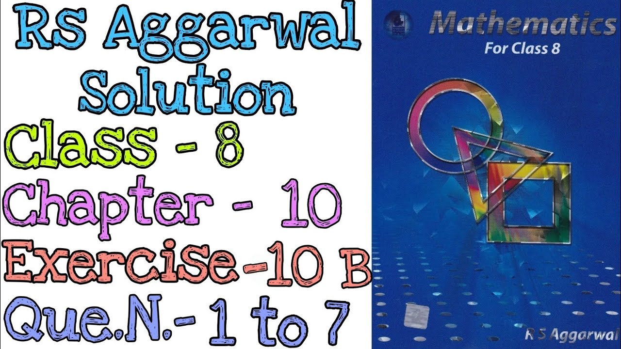 Profit and Loss | Class 8 Exercise 10B Question 1 to 7 | Rs Aggarwal | Md Sir