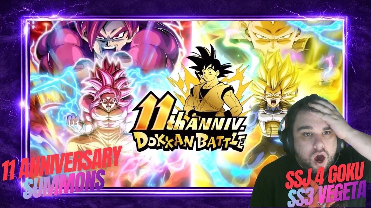 DAIMA WONDERLAND! - 11th Anniversary LR SSJ4 Goku & SSJ3 Vegeta Part 1 Summons | DBZ Dokkan Battle