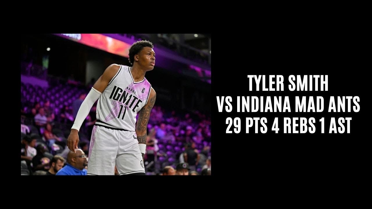 Tyler Smith vs Indiana Mad Ants (29 PTS 4 REBS 1 AST 1 BLK) 2/13/24