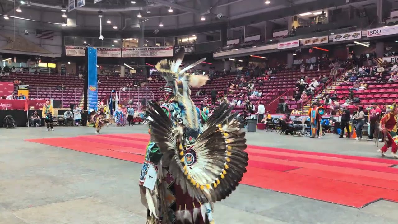 Gathering at the Rapids powwow 2026- Jr boys traditional 