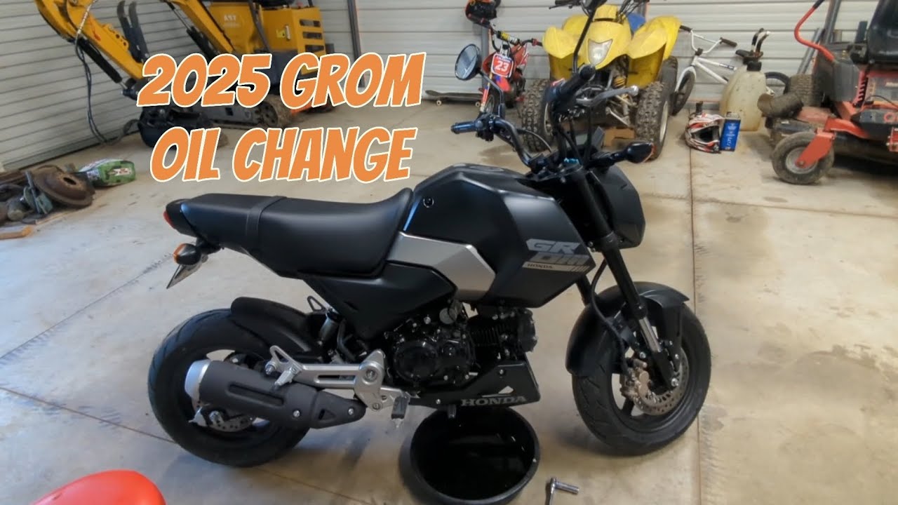 2025 grom oil change. Never pay a dealer!