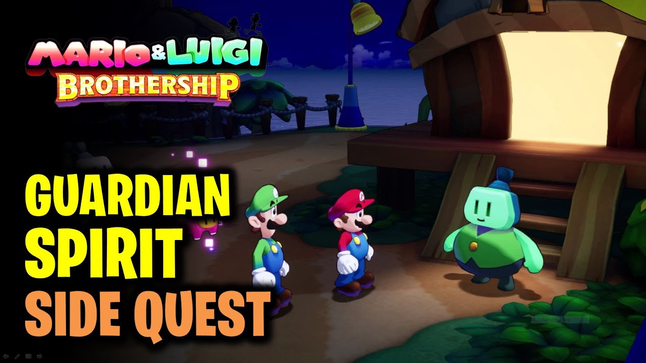 Correct Answers of the Quiz - Guardian Spirit Side Quest | Mario & Luigi Brothership