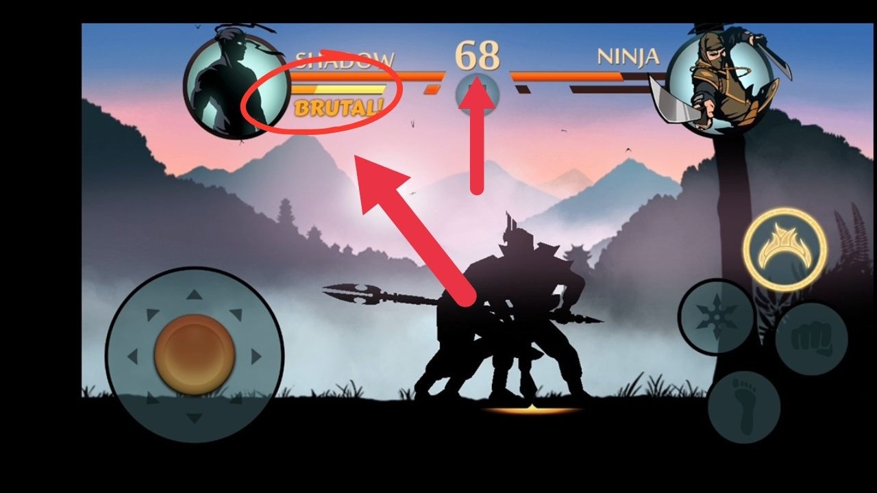 Shadow Fight 2 Reach Brutal Style In 30 Seconds