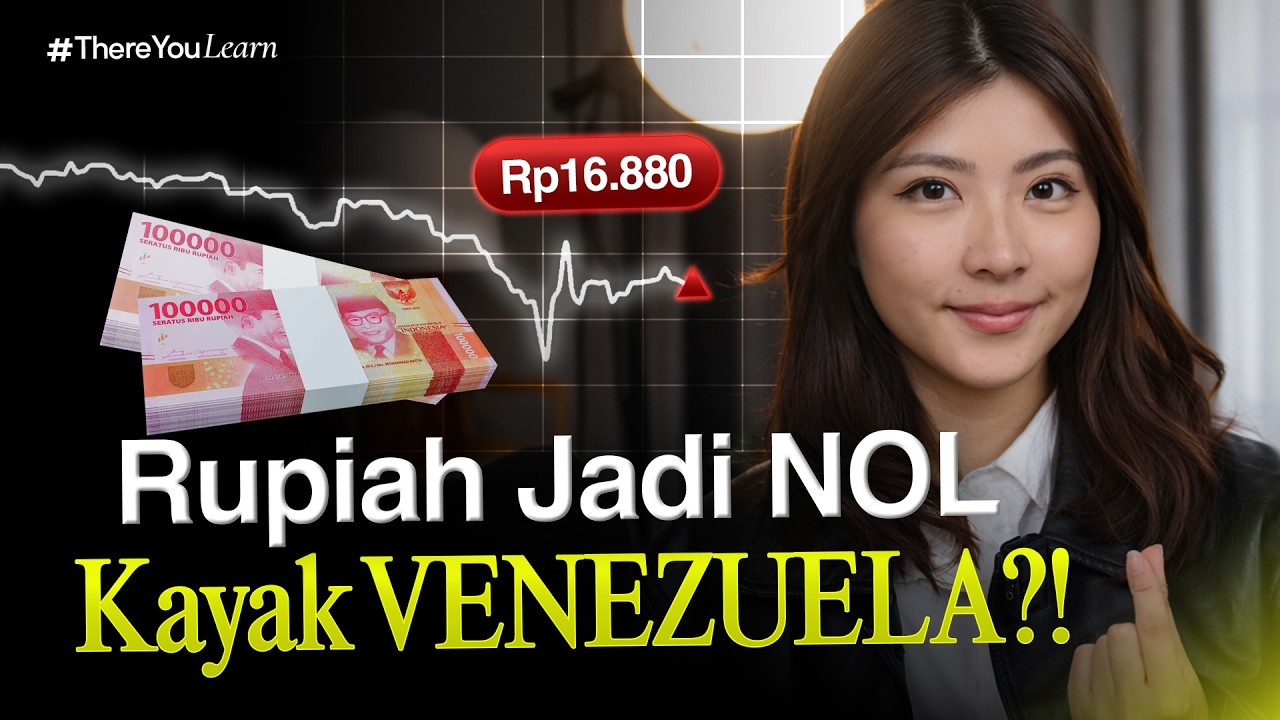 Rupiah Melemah, Seberapa Mungkin Jadi Nol? #ThereYouLearn