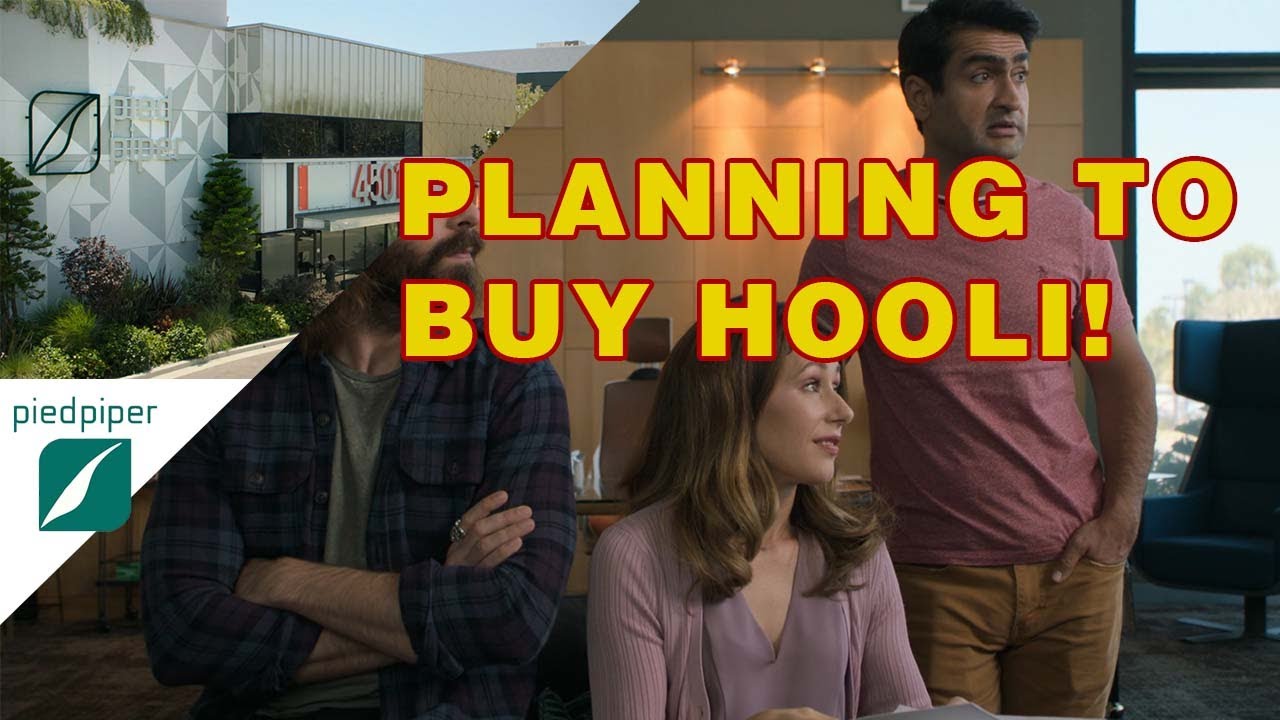 Pied Piper plan to acquire Hooli - Silicon Valley HD