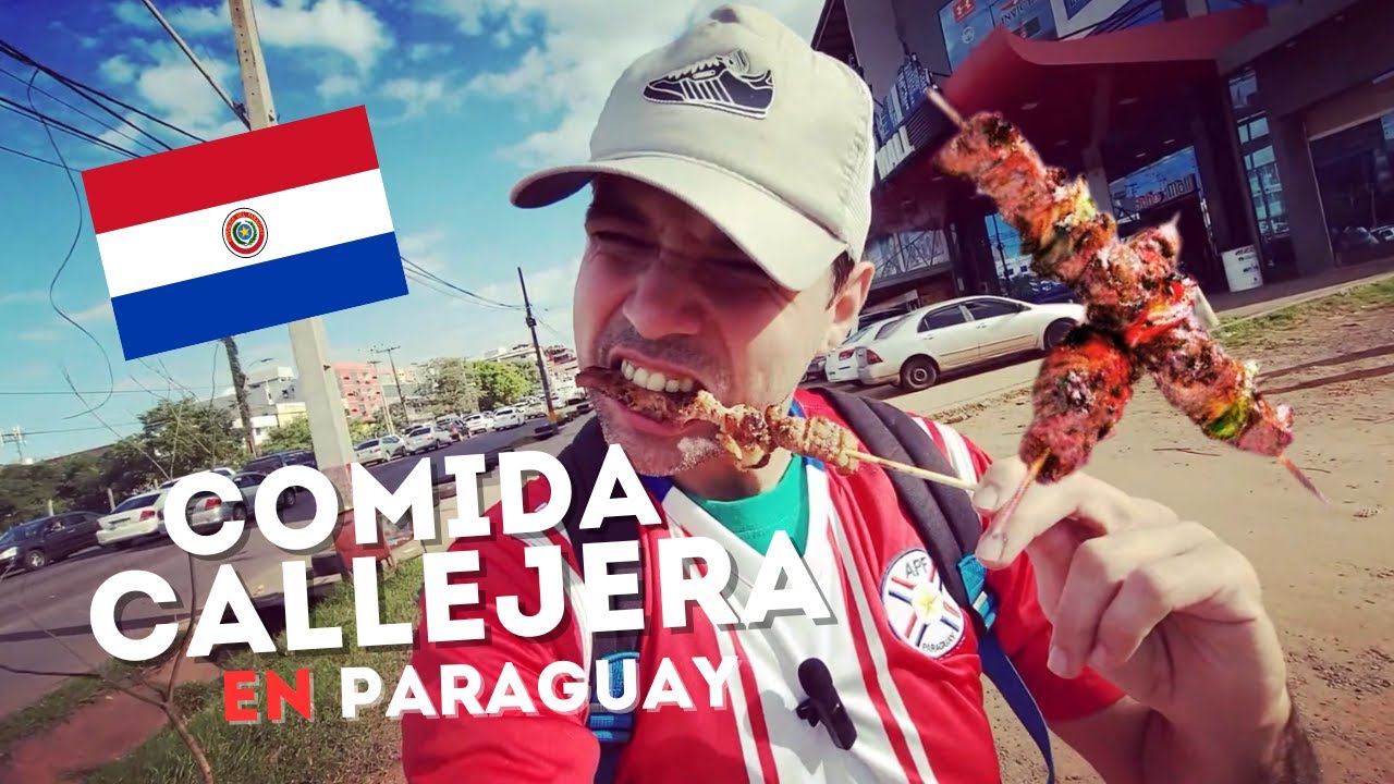Probando COMIDA CALLEJERA en PARAGUAY 🌮🍟