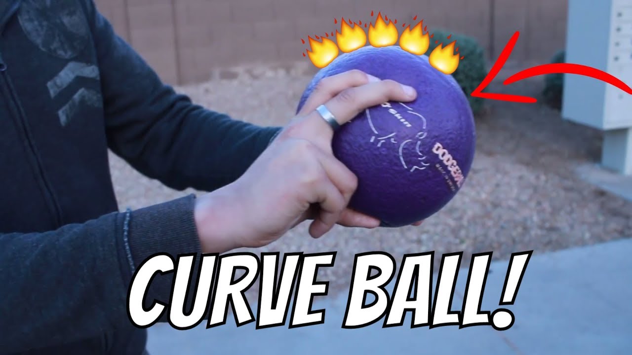How To Throw Foam Dodgeball FAST AND HARD CURVEBALL!