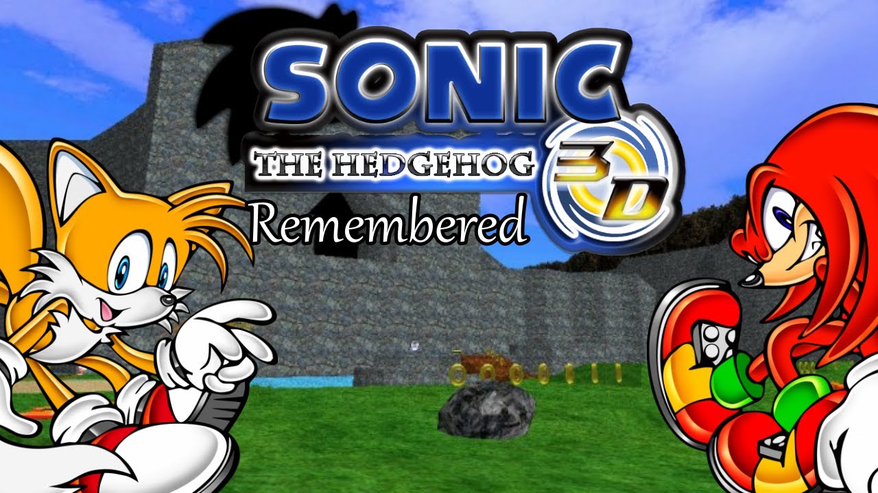 Sonic fan games Sonic The Hedgehog 3D Remembered gameplay tails