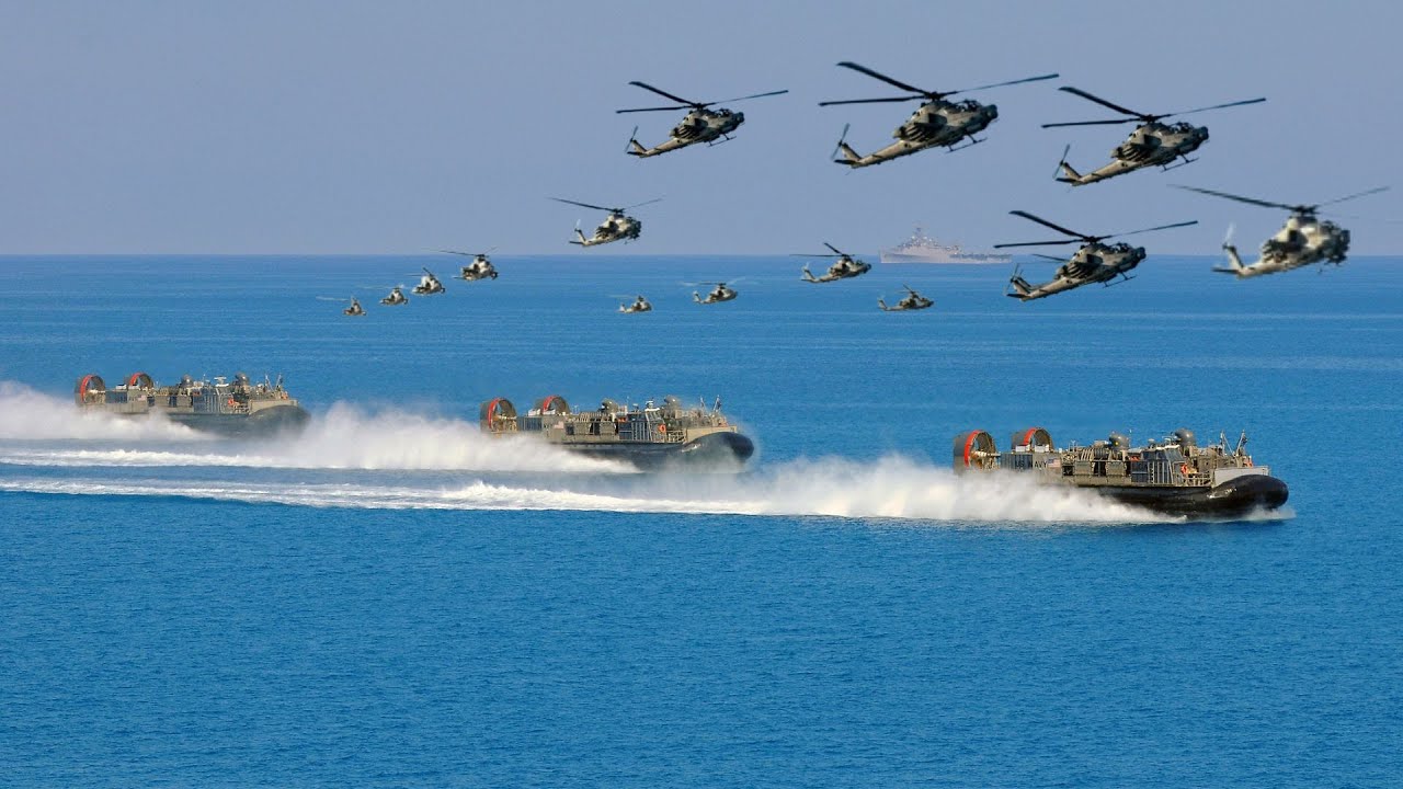 U.S. Marines Showcase Amphibious Assault Capability &mdash; From Sea to Land