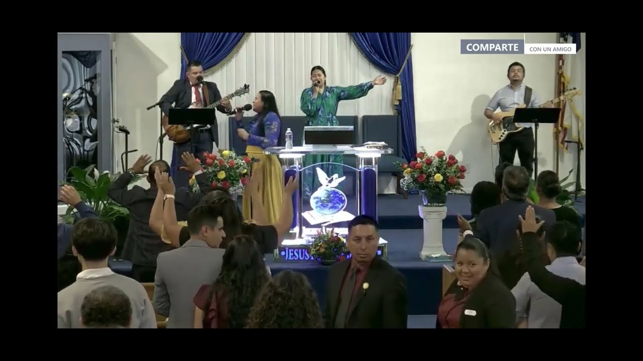 Ministración y derramamiento del poder de Dios // Esther Batres / iglesia Fuente de vida Glenburnie