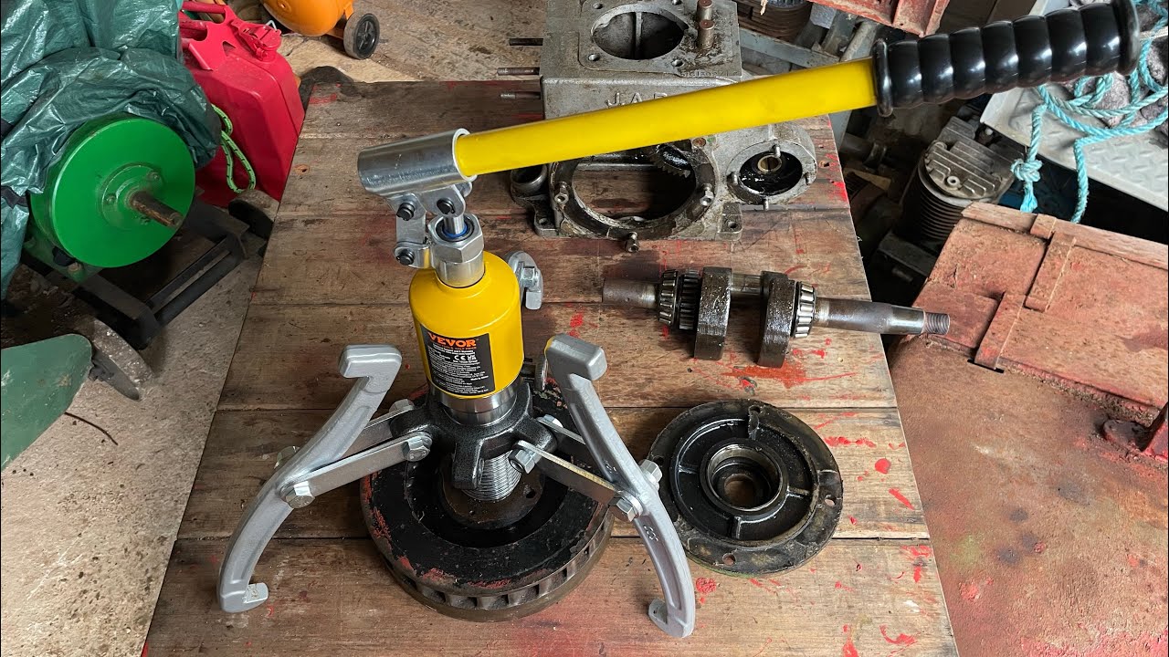 Vevor 15Ton hydraulic gear puller,lets test it out,this went bang,watch till the end for results 