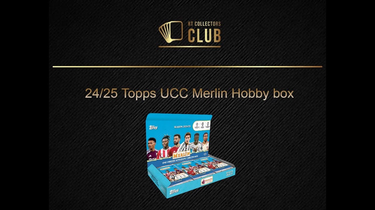 #424 PYT Soccer Break - 24/25 Topps UCC Merlin Hobby Box (2025-12-21)