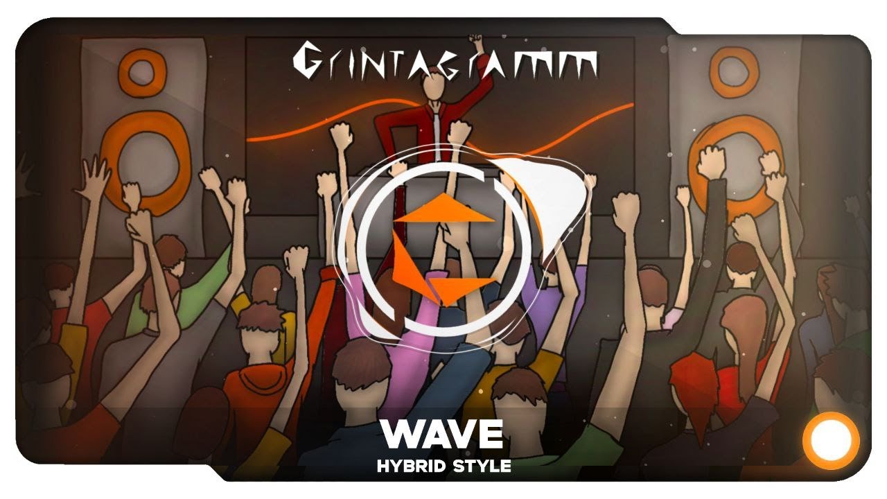 Grintagramm - Wave | Electronic music | 2.5 D Visualization