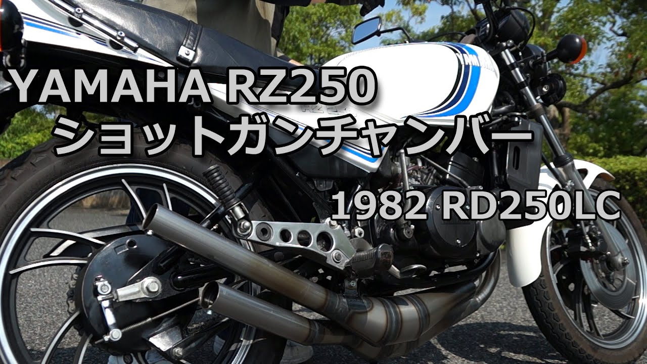 YAMAHA RZ250 ゼス ショットガンチャンバー