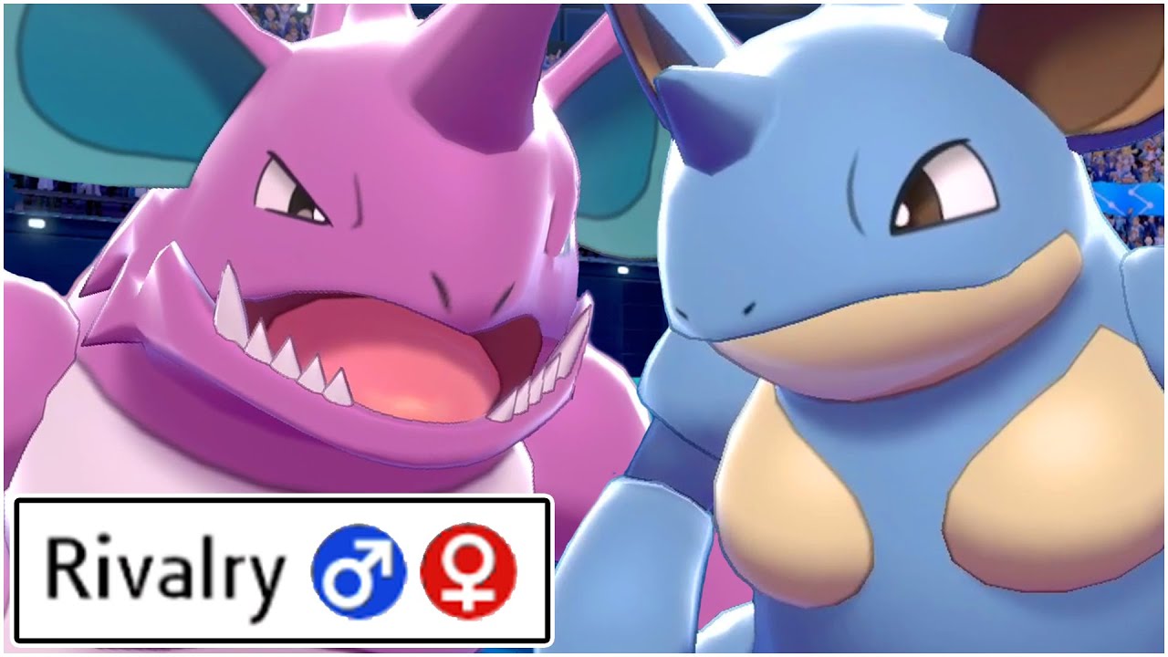 RIVALRY ABILITY POKEMON TEAM ! ( Rivalry Male & Female Pokemon )