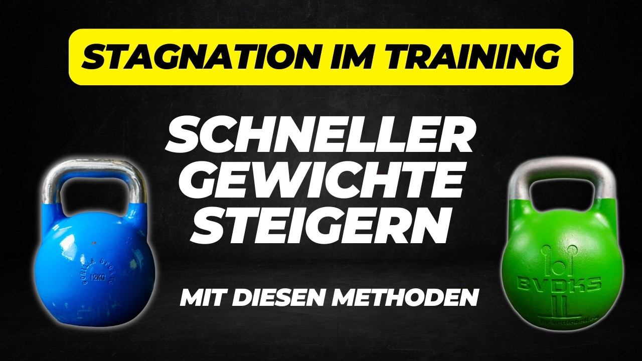 So steigerst du Gewichte im Kettlebell Training effektiver!