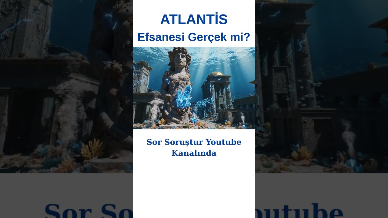 Atlantis Efsanesi Ger&ccedil;ek mi? #shorts #shortvideo #short #efsane