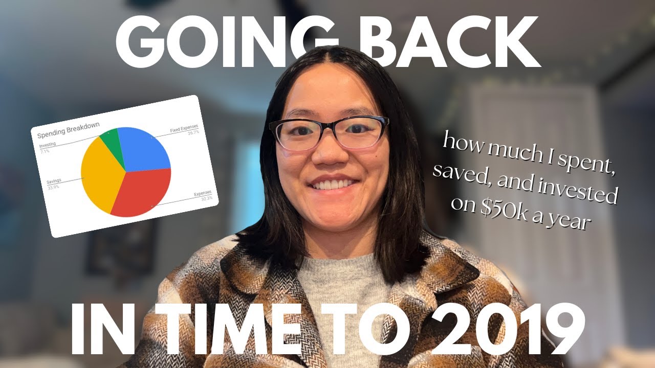 looking back at my finances in 2019 | how much I spent, saved, and invested making $50k a year