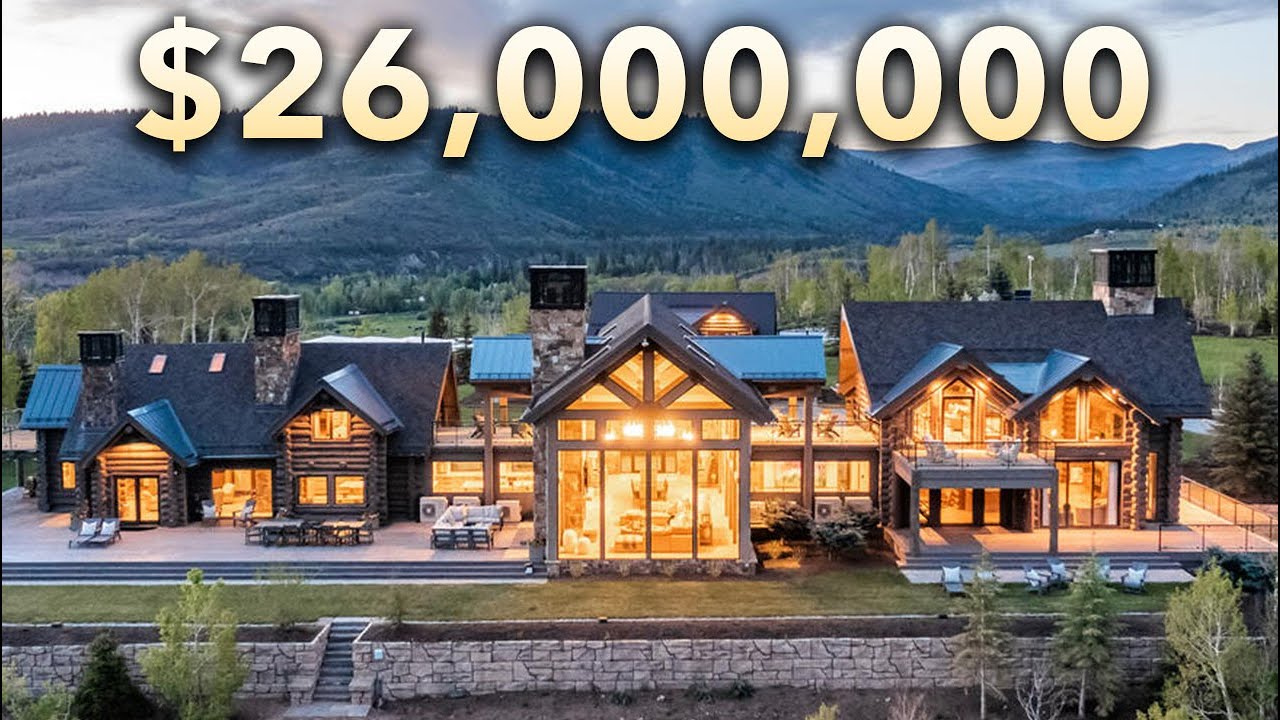 Inside a $26,000,000 Off Grid Mega Mansion in Utah!