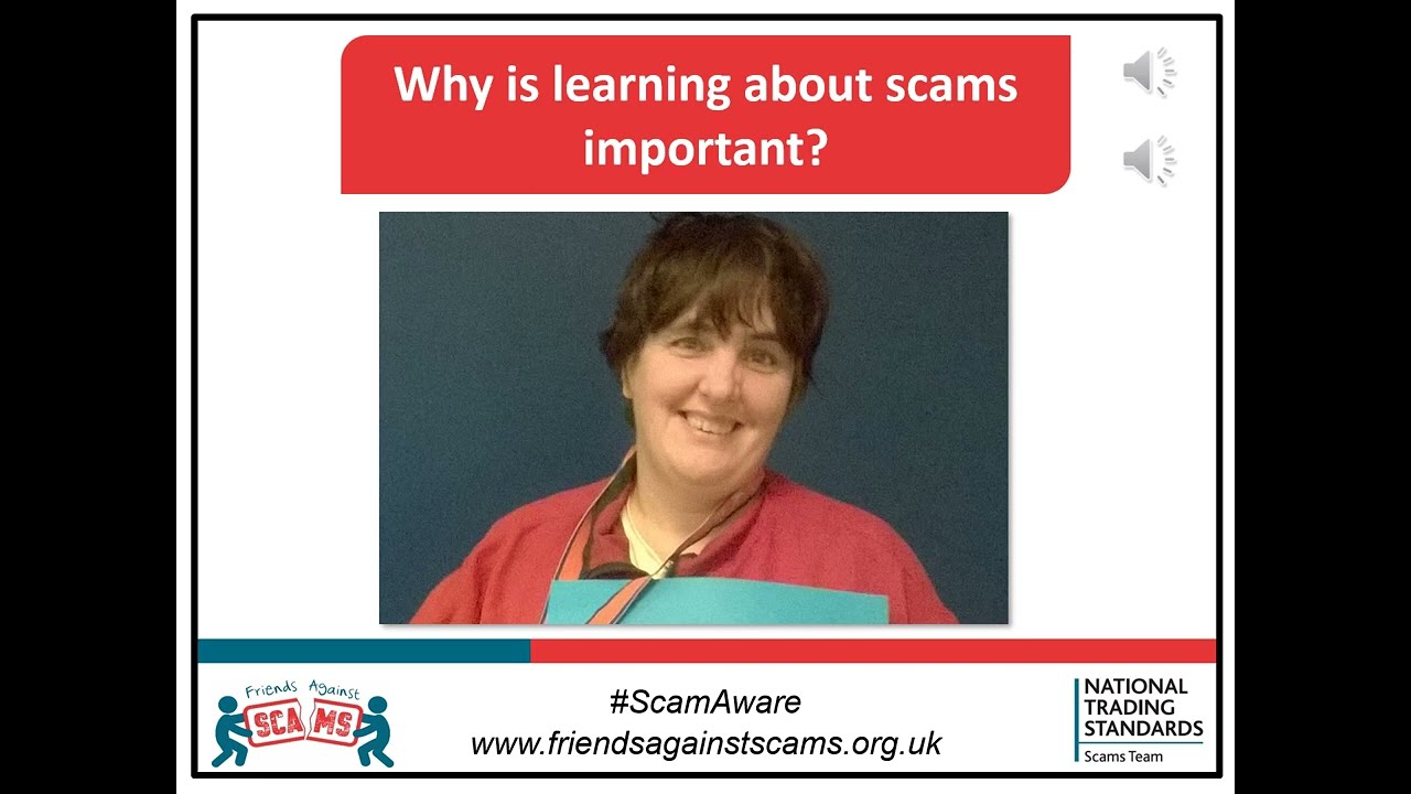 Accessible Friends Against Scams training - updated June 2023