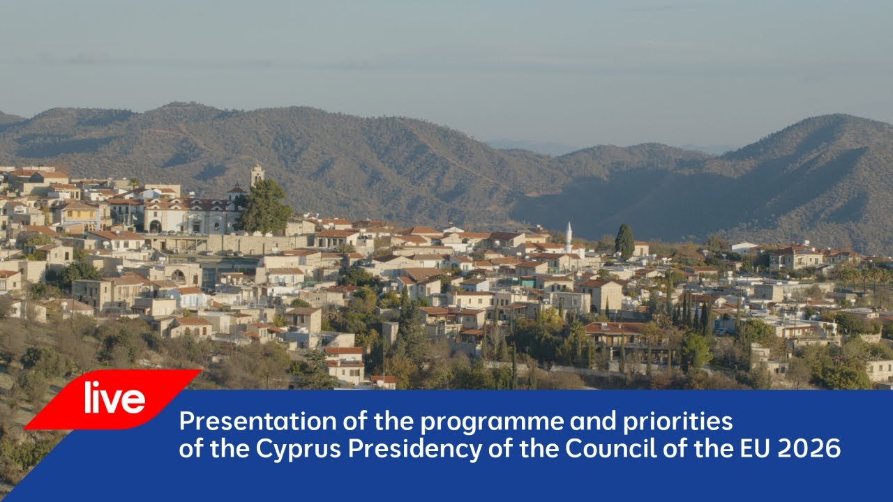 Presentation of the Priorities and Logo of the Cyprus Presidency of the Council of the EU 2026