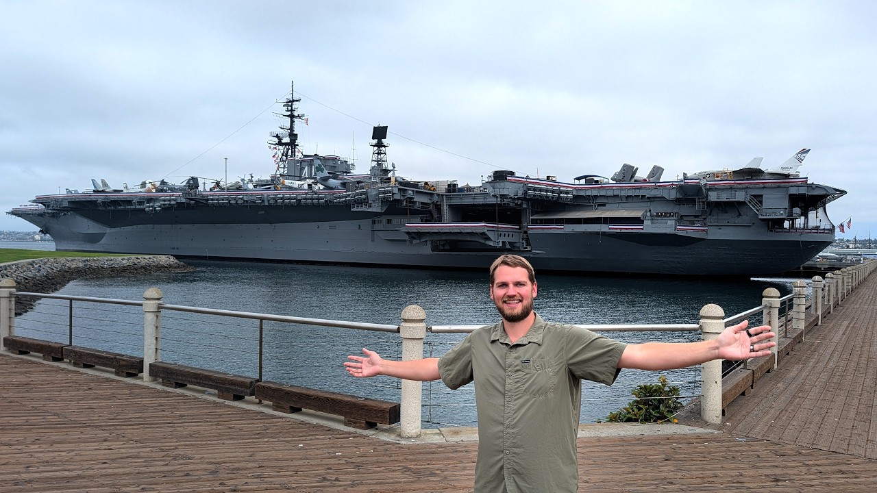 Tour USS Midway Cold War Aircraft Carrier