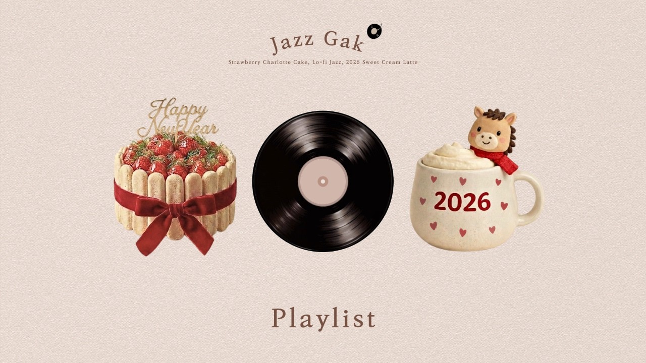 𝐏𝐥𝐚𝐲𝐥𝐢𝐬𝐭 🎧 오늘부터 조금씩 쌓아가는 새해의 다짐 📚 공부·집중·작업 Lo-fi Jazz BGM