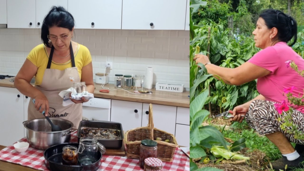 Slatko od smokve | Sitni radovi u bašti🌽🍯