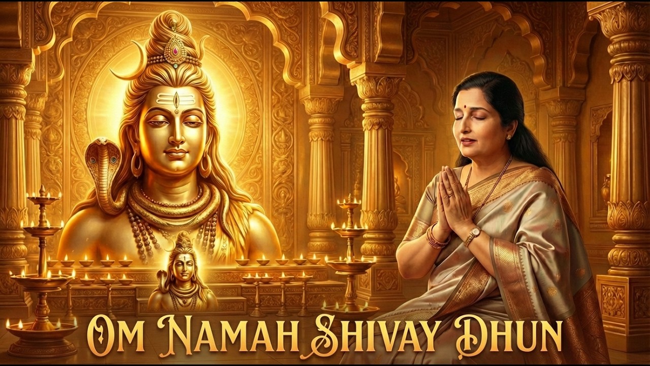 Om Namah Shivaya by Anuradha Paudwal | Most Powerful Shiv Mantra @shreejeebhakti