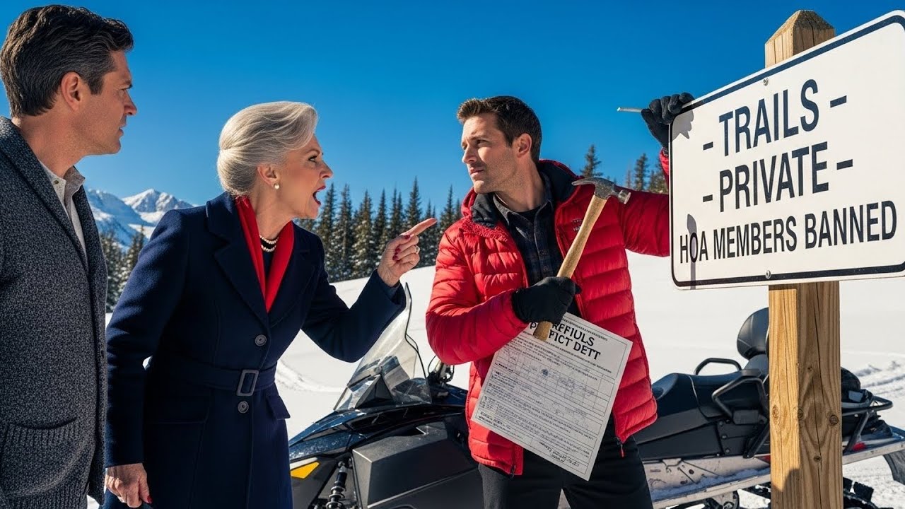 HOA Fined Me for Snowmobiling, So I Bought the Trail System and Banned All HOA Members!