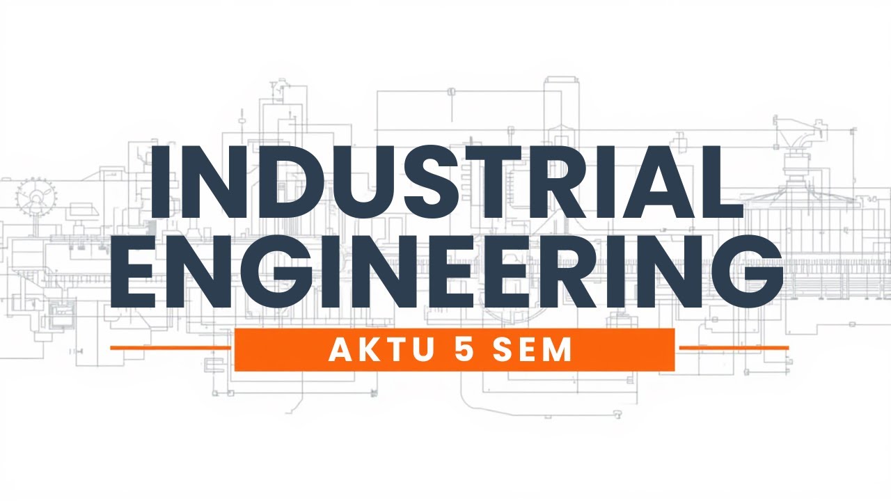INDUSTRIAL ENGINEERING || PRODUCT LAYOUT|| BTECH 5 SEM || AKTU