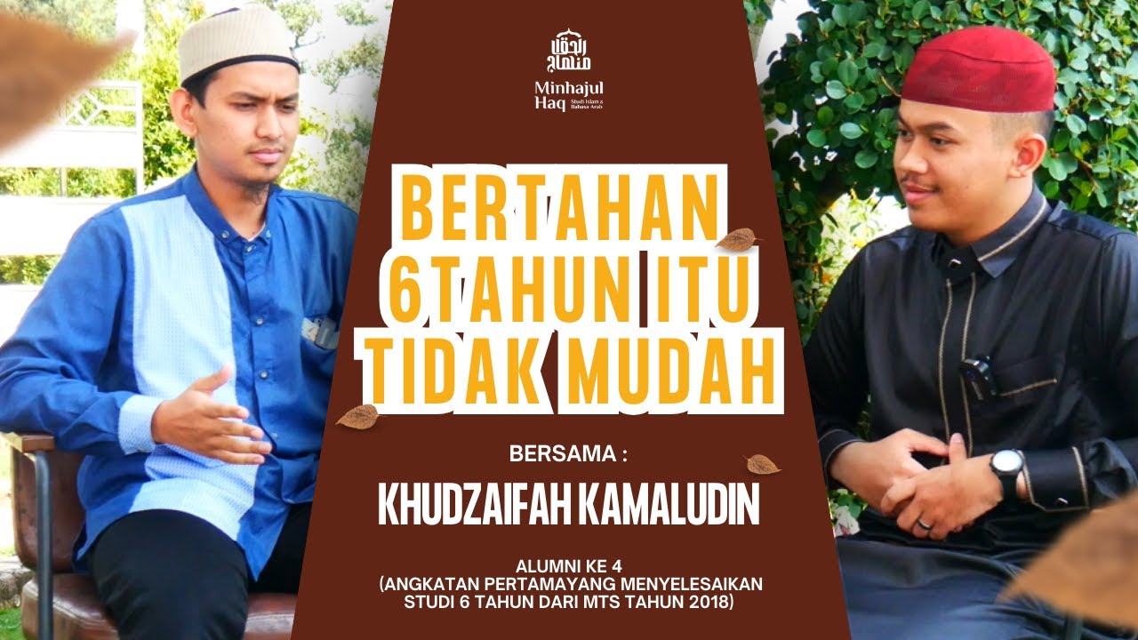 BERTAHAN 6 TAHUN ITU TIDAK MUDAH - Khudzaifah Kamaludin