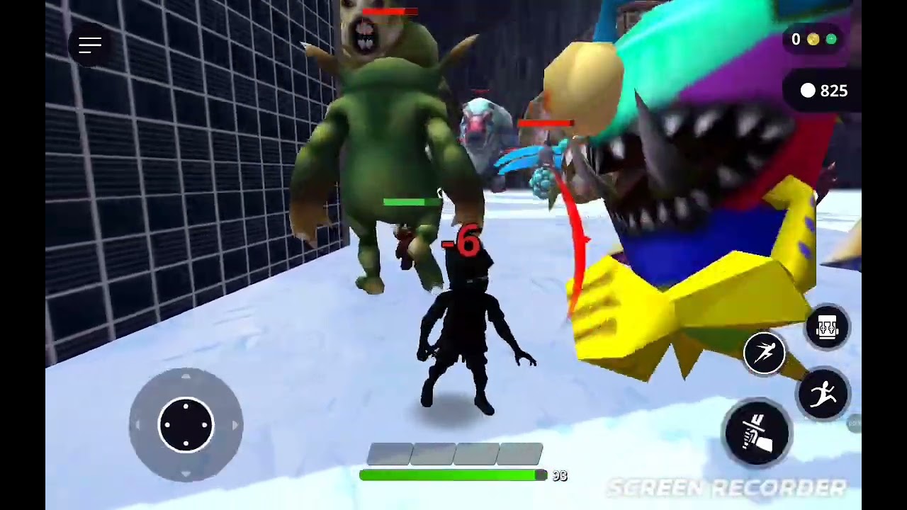 Monsters and hero fighting horror game office trailer 