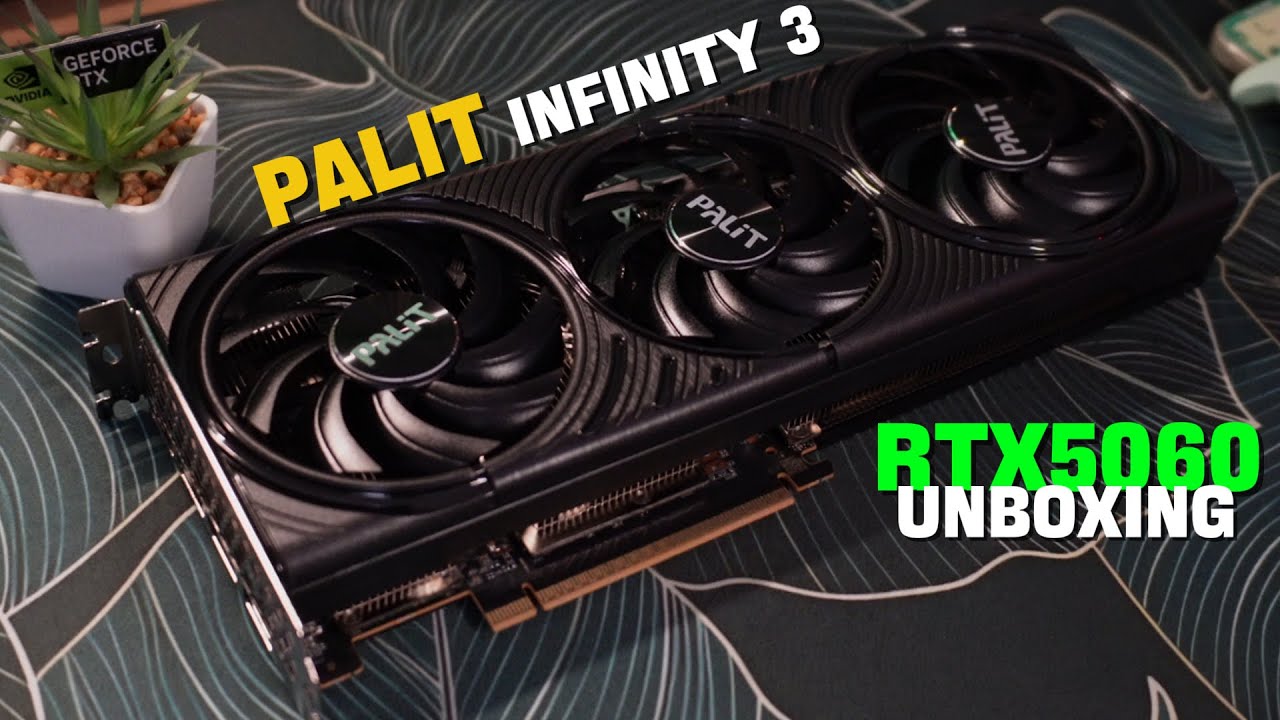 Upgrade para a RTX5060 Palit Infinity 3 - Unboxing e Instalação