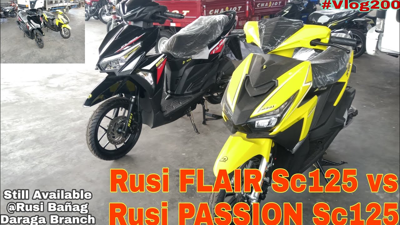 Rusi Unit Comparison 2022 | New Rusi Flair Sc125 vs New Rusi Passion Sc125 | AYAHAY Vlog