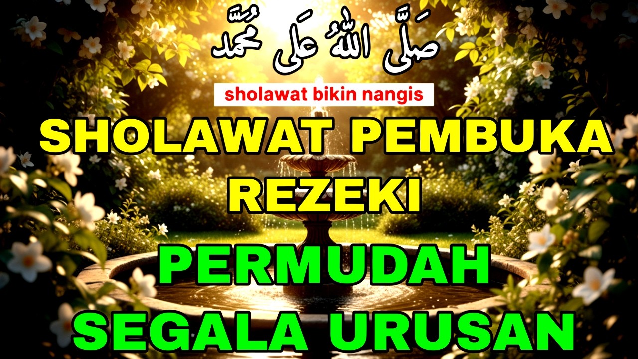 Sholawat Malaikat Jibril | bacaan sholawat jibril penarik rezeki | sholallahu ala muhammad